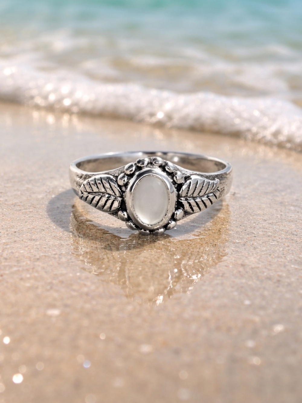 Sri Lanka Moonstone Ring